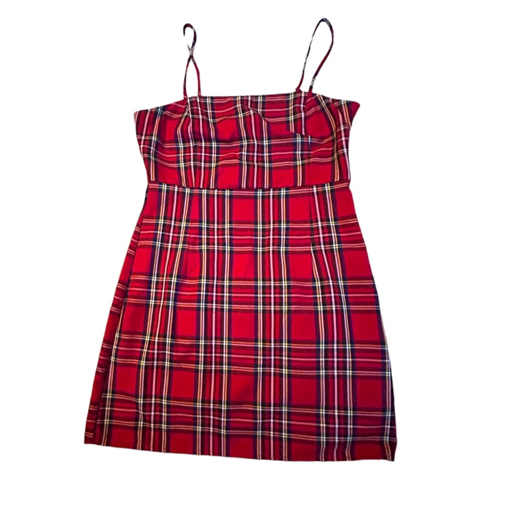Striped Red Dress